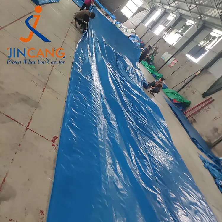110 g blu PE Tarpaulin