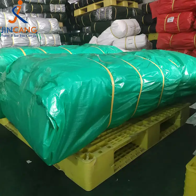 140G Tarpaulin verde PE