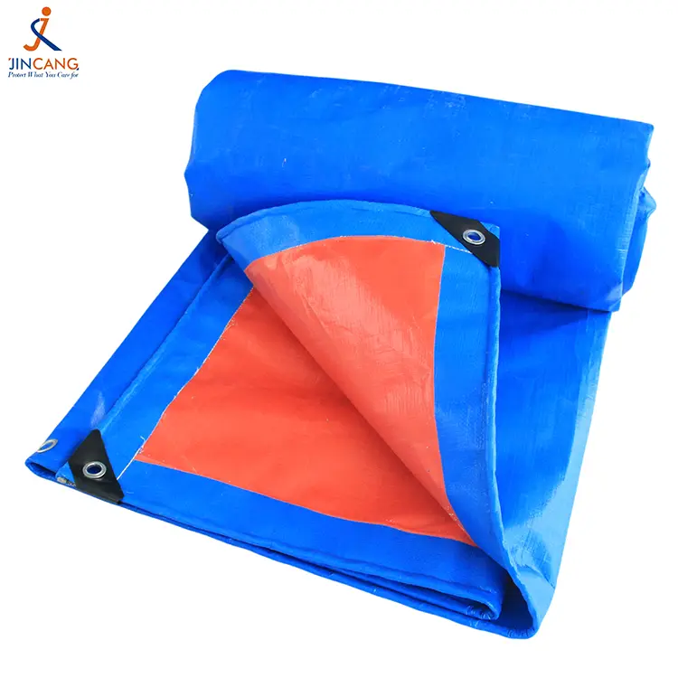 180 g blu arancione PE Tarpaulin