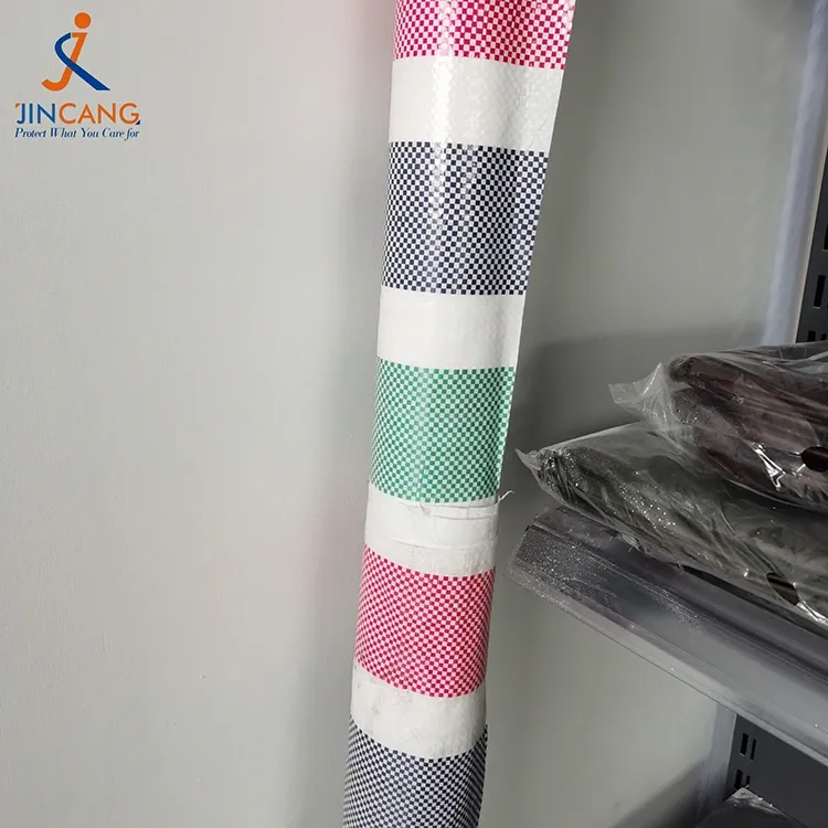 Rotolo di telone in PE con strisce da 90 GSM