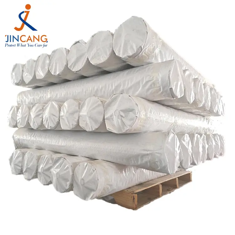 Rotolo di tarpaulin bianco PE